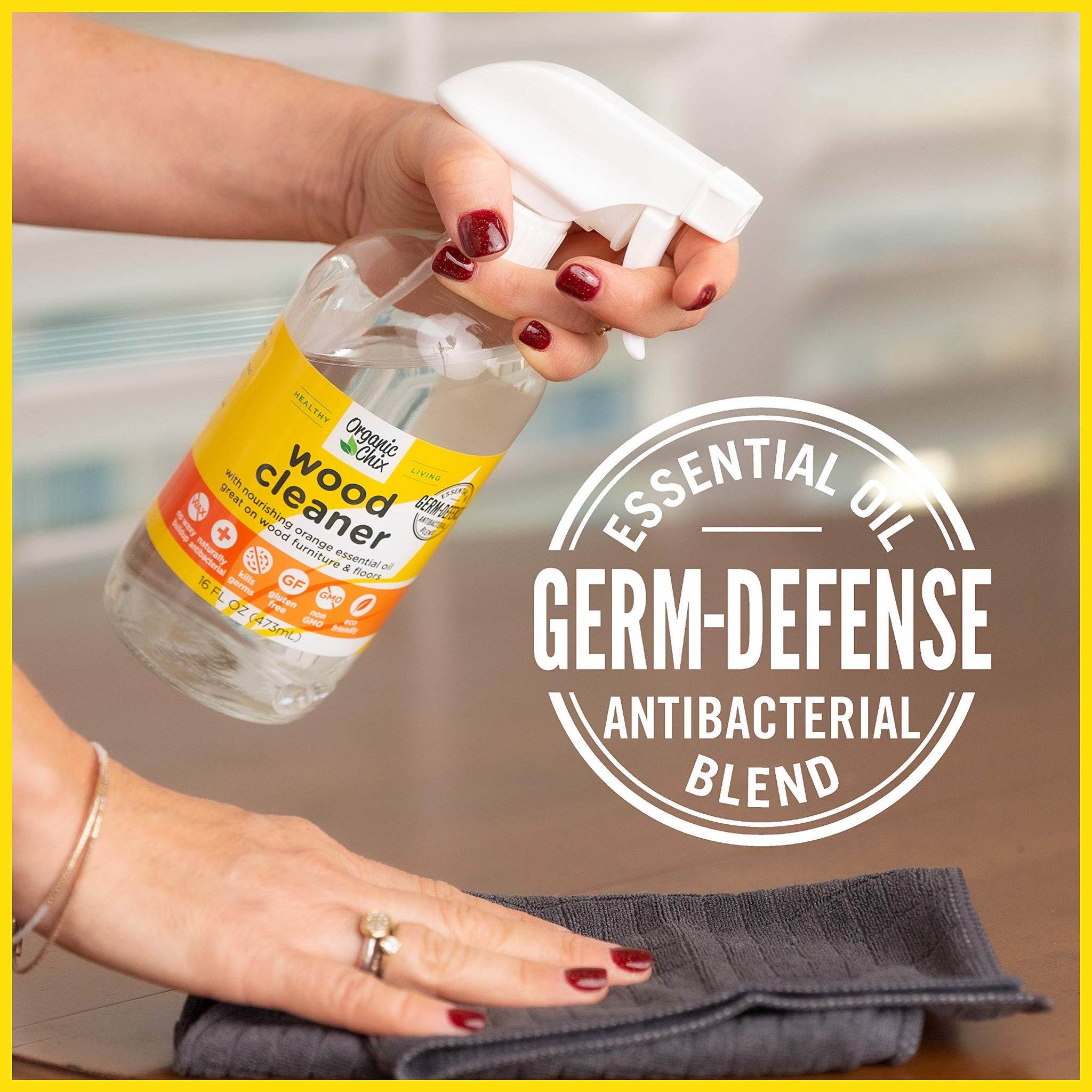 Organic Chix Wood Cleaner (2-16oz Bottles)