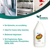 BENEFECT Botanical Atomic Degreaser, 1 Gallon, Unscented, Botanical Ingredients, Scrub Free, Solvent Free, Heavy Duty Degreaser and Cleaner