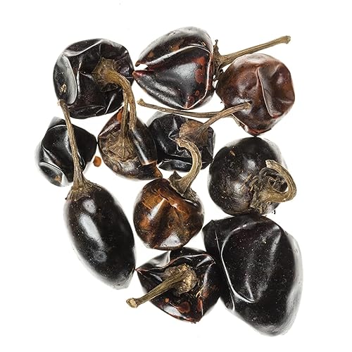 Essential Spice Dried Cascabel Chilies - Mild Heat with Nutty, Smoky Flavor - Whole Mexican Chili Pods for Salsas, Sauces, Stews & Mole - Easy