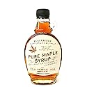 Pure Maple Syrup - Blackberry Patch Syrups 3 Ingredients 8 oz Bottle - Perfect on Pancakes, Waffles & French Toast, Great Dessert Topping (Pure Maple