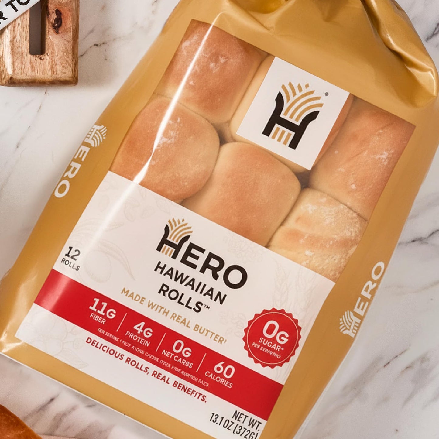 Hero Hawaiian Rolls (2 Packs of 12)