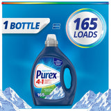 Purex Fresh Mountain Breeze Liquid Detergent - 82.5 fl oz, 165 Loads, Ultra-Concentrated