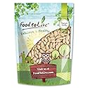 Food to Live - Blanched Whole Almonds, 8 Ounces - Raw, Skinless, Unsalted, Keto, Vegan, Kosher, Bulk. High in Protein, Fiber, Vitamin E, Riboflavin.
