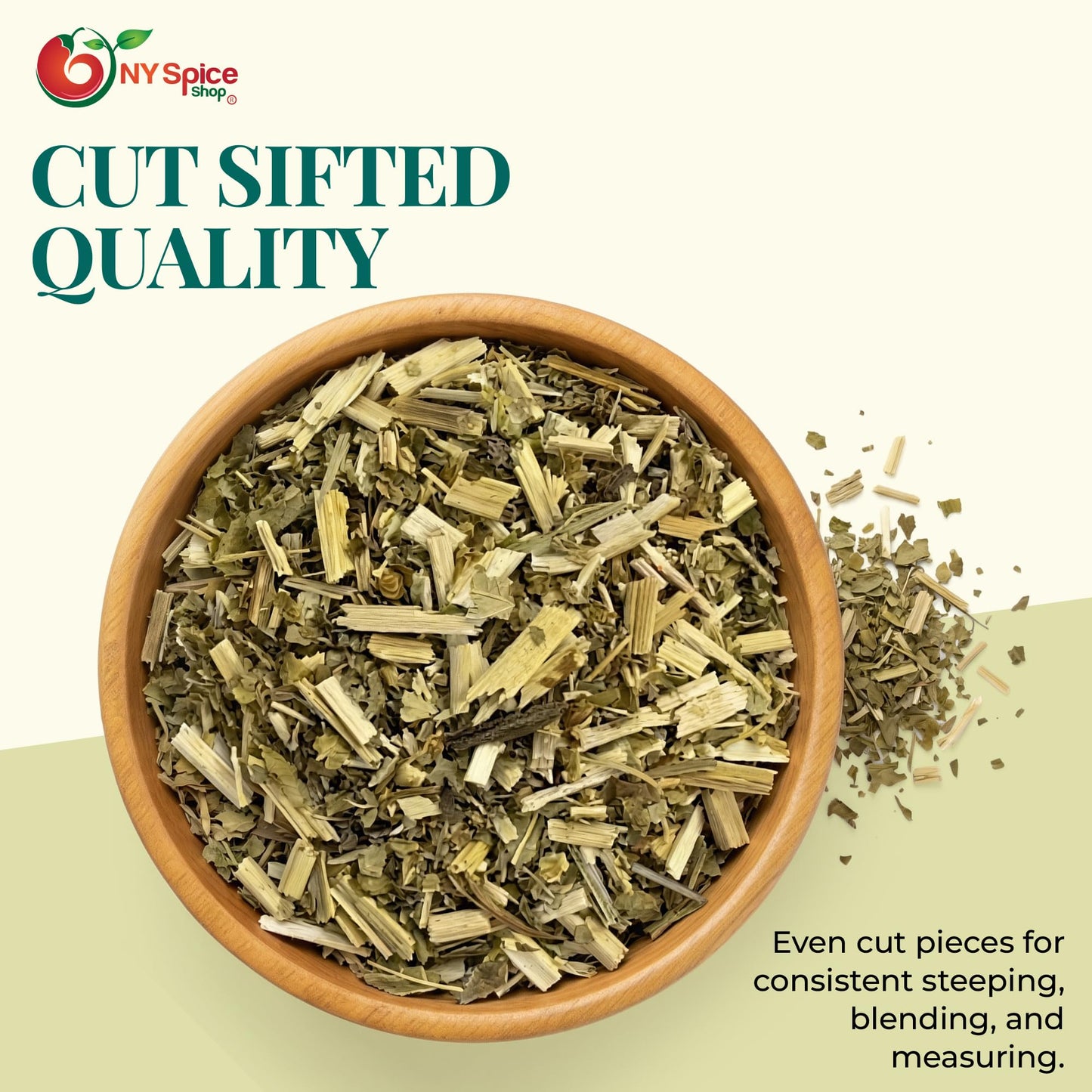 NY Spice Shop Meadowsweet Herb Cut & Sifted - 4 Ounce (Filipendula ulmaria) Natural Dried Meadowsweet Bulk Tea Herb in Resealable Packaging