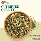 NY Spice Shop Meadowsweet Herb Cut & Sifted - 4 Ounce (Filipendula ulmaria) Natural Dried Meadowsweet Bulk Tea Herb in Resealable Packaging