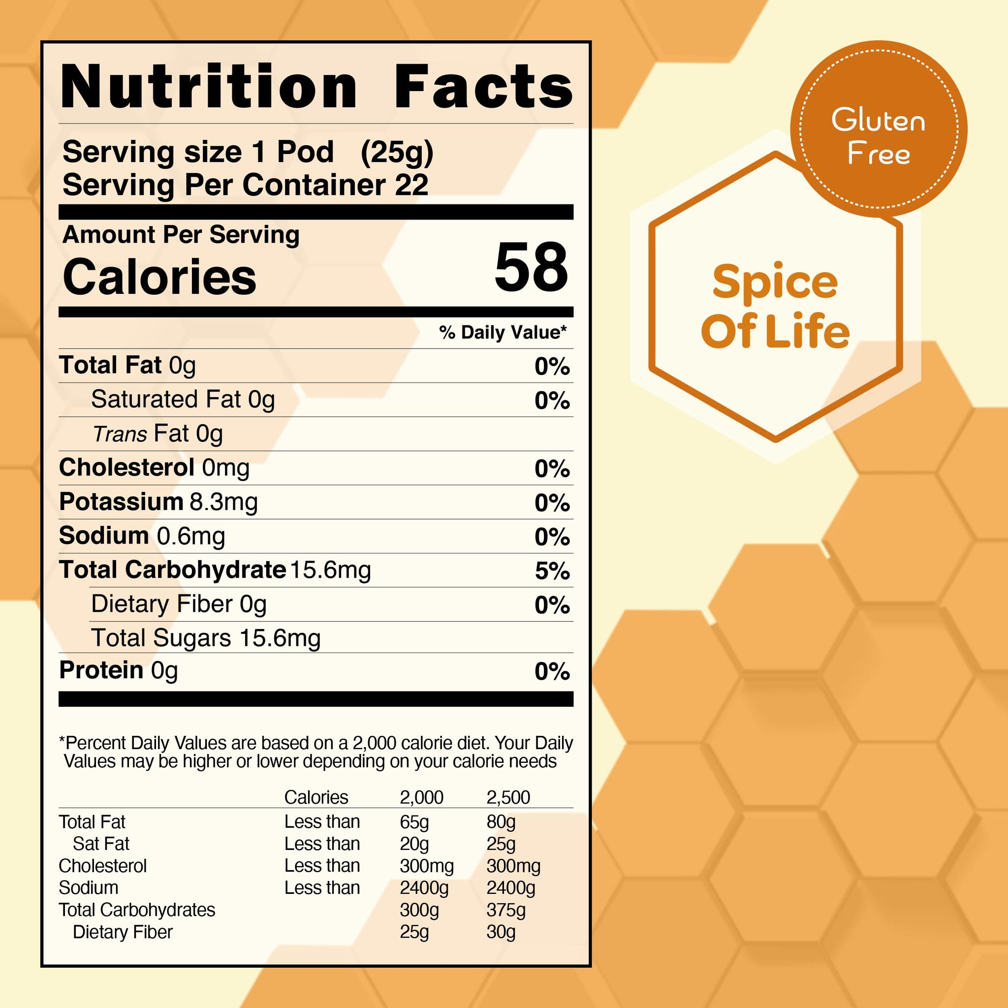 Honey Infused Spiced Chai Single Serve Tea (12)
