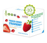 ONETANG Freeze-Dried Fruit Strawberry, 10 Pack Single-Serve Pack, Non GMO, Kosher, No Add Sugar, Gluten free, Vegan, Holiday Day Gifts, Healthy Snack