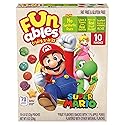 Funables Fruity Snacks, Super Mario, Assorted Fruit, Flavored Snacks, 0.8 oz 10 ct