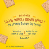 Wheat Thins Reduced Fat Snacks, Whole Grain Wheat Crackers, Snack Crackers, 8 oz