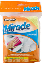 Microfiber Sponges for Dishes Kitchen Sponges Non-Scratch Sponge Dish Scrubber Heavy Duty Household Cleaning Sponges Multi-Purpose Cleaning Supplies