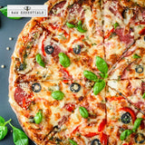 Raw Essentials Pizza Seasoning - Italian Seasoning - Cheesy Herb Blend - Great on Pizza, Pasta and Italian Delights - 6 oz