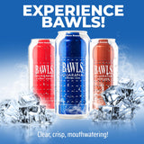 BAWLS Guarana Variety Pack, BAWLS Guarana Drink, Guarana Soda, Guarana Fueled Soda for Energy, High Energy Caffeinated Drink, 16oz 24 Pack Cans