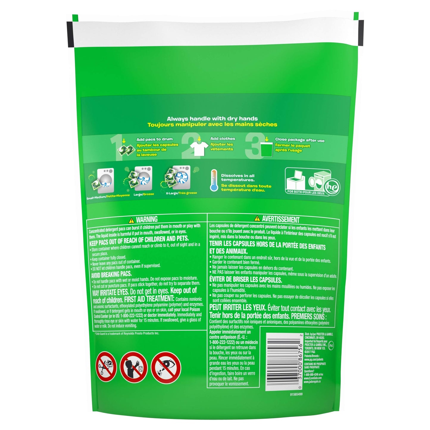 Gain Flings Laundry Detergent Pacs, Original, 35 Count (Packaging May Vary)