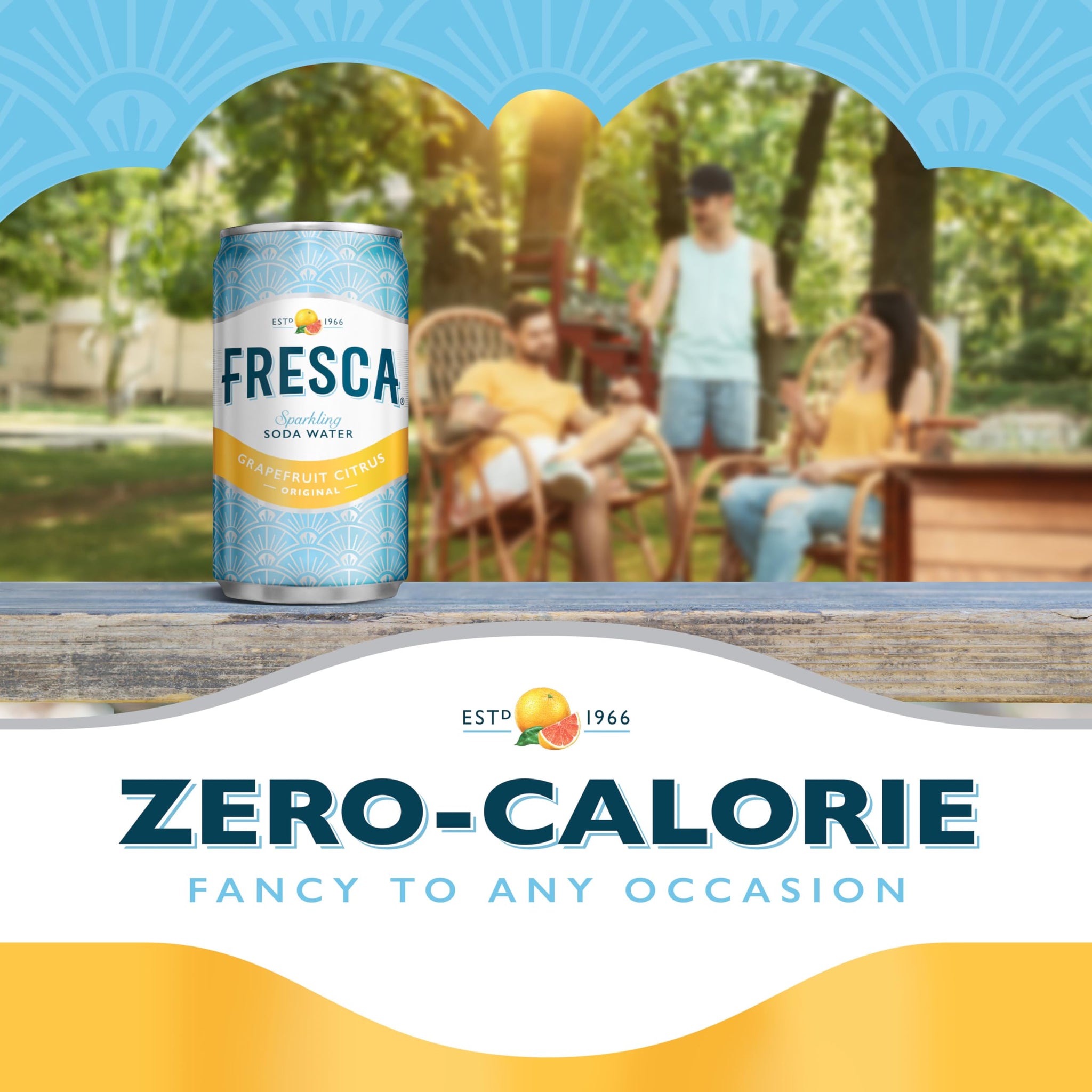 Fresca Citrus Soda Soft Drink Fridge Pack, 7.5 fl oz Mini Cans, 10 Pack
