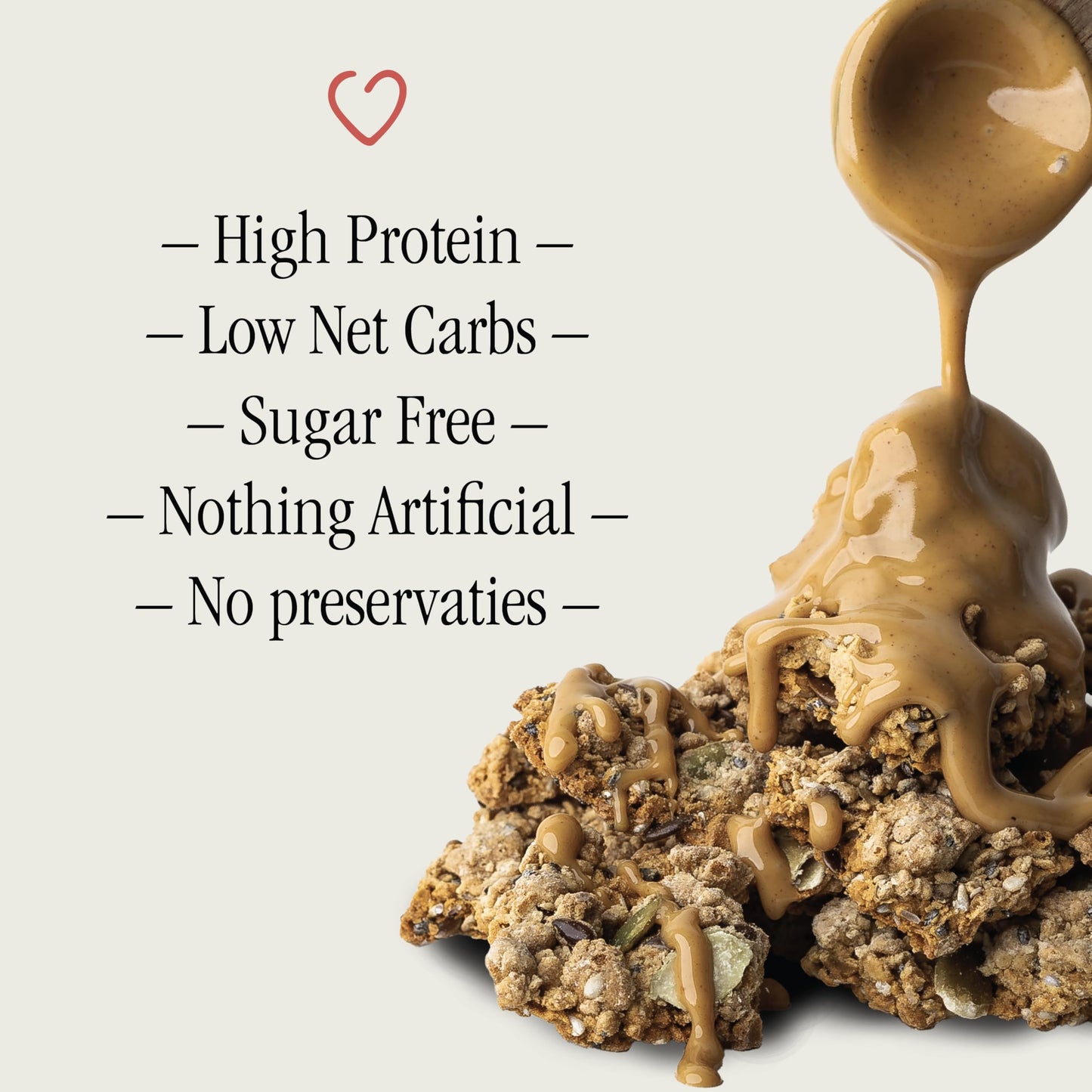 Julian Bakery® ProGranola® Cereal | Peanut Butter Cluster | 11g Protein | 9g Fiber | 3 Net Carbs | Gluten-Free | Grain-Free | High Protein & High