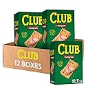 Club Crackers, Lunch Snacks, Snack Crackers, Multigrain, 152.4oz (12 Boxes)