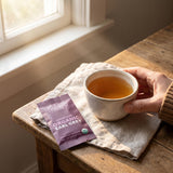Organic Earl Grey Loose Leaf Tea, USDA Organic Certified, Citrusy and Floral, Single Serve Loose Leaf Tea (32-Pack), Limited Small Batch, Single