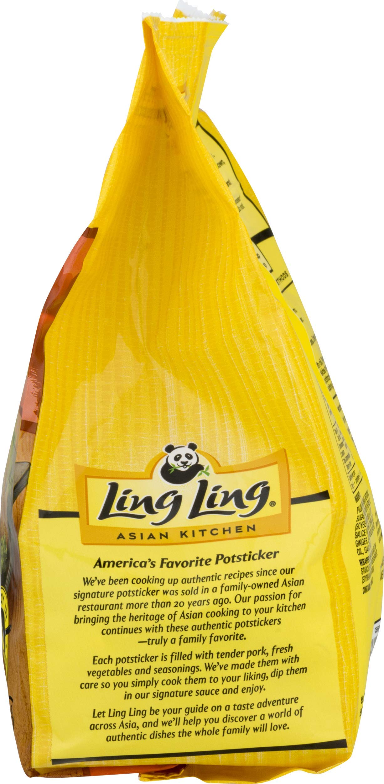 LING Potstickers Frozen Pork & Vegetable 24 Ounce