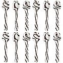 Fun Express Hot Chocolate Spoons Edible Candy Spoons for Hot Cocoa - 12 Pack Christmas Hot Cocoa Bar Supplies | Chocolate Sticks & Stirrers