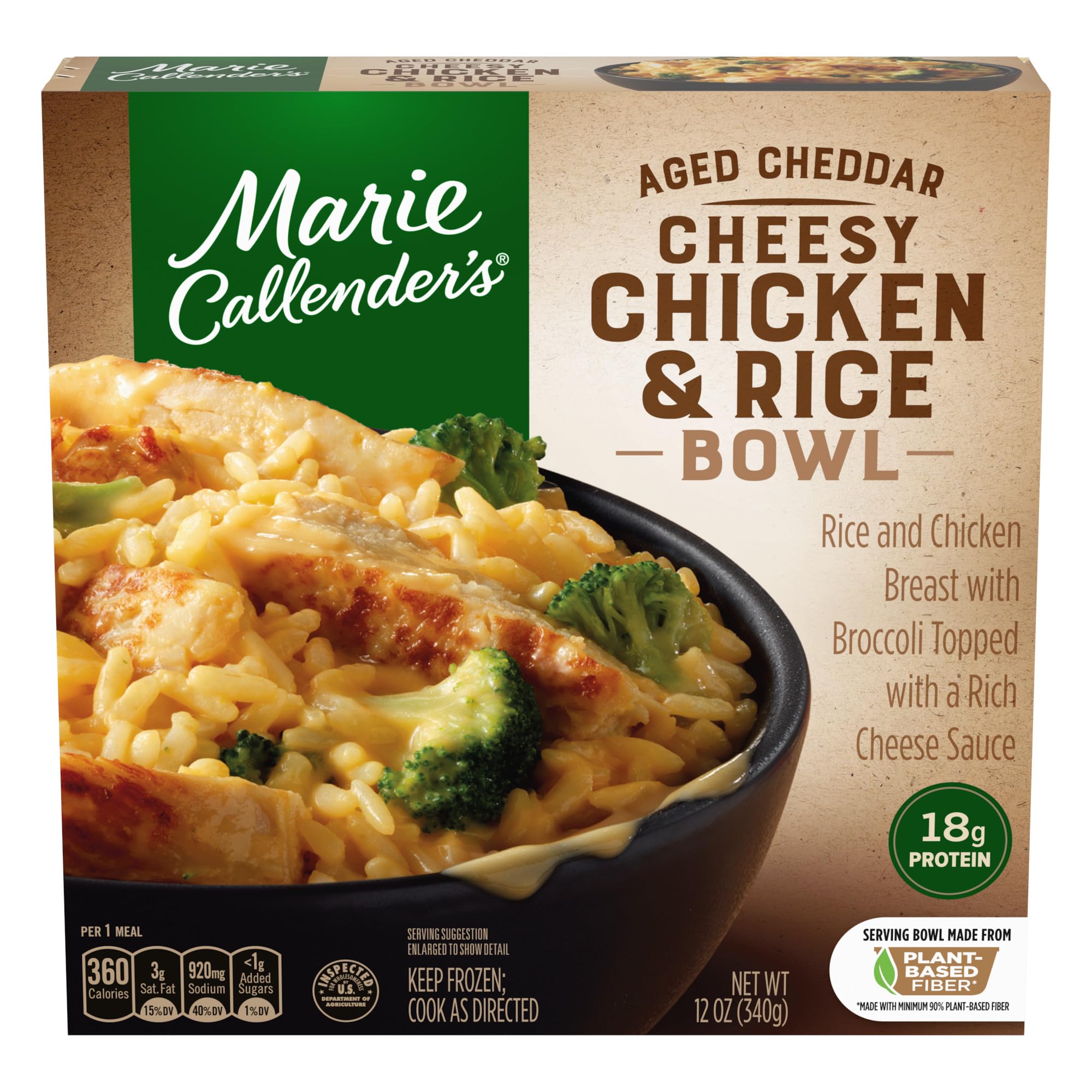 Marie Callenders Marie Callender's Aged Cheddar Cheesy Chicken & Rice Bowl, 1 CT