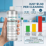 Think Crucial Ice Machine Cleaner & Descaler - THE ICE DOMINATOR - 10 Cleanings - Compatible with Scotsman Ice Machines - Nickel Safe Citric Acid
