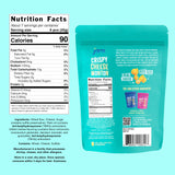 Jans Crispy Cheese Wonton Chips with Cheese Filling 5.29 oz - Crunchy Bite Size Snacks Fried Wonton Strips Snack, Cheese Crisps, Authentic Asian