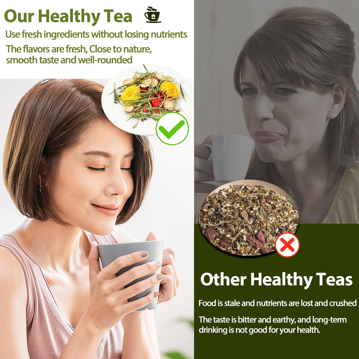 Chrysanthemum Cassia Seed Tea Organic(200g, 8gx25bags) Natural Herbal Tea Chrysanthemum Flowers,Goji Berries,Licorice,Bamboo Leaves,Cassia
