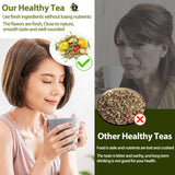 Chrysanthemum Cassia Seed Tea Organic(200g, 8gx25bags) Natural Herbal Tea Chrysanthemum Flowers,Goji Berries,Licorice,Bamboo Leaves,Cassia