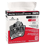 Medium Weight HEF Shop Towels, 9 1/8 x 16 1/2, 100/Box, 5 Boxes/Carton