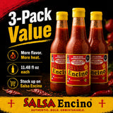 Salsa Encino Chile de Árbol Hot Sauce, Authentic Mexican Hot Sauce from Yahualica Jalisco, Stone-Ground & Naturally Fermented, Bold Heat for Wings