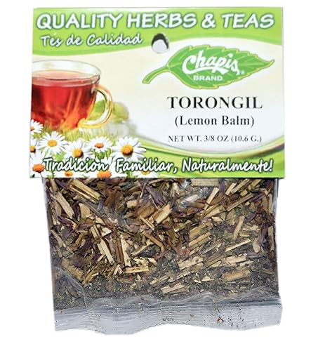 3 PIECES CHAPIS TORONGIL TORONJIL NATURAL HERBS HIERBAS Net Wt. 3/8 oz. (10.6 g)
