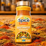 iSpice Blend | Southwest Seasoning | 20.95 oz | Mixed Spice & Seasoning | Bulk Size | Halal | Kosher (Southwest)