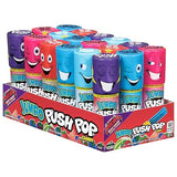Push Pop Jumbo Individually Wrapped Bulk Lollipop Variety Party Pack - 18 Jumbo Lollipop Suckers in Assorted Fruity Flavors - Fun Candy for Birthdays