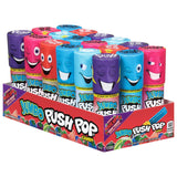 Push Pop Jumbo Individually Wrapped Bulk Lollipop Variety Party Pack - 18 Jumbo Lollipop Suckers in Assorted Fruity Flavors - Fun Candy for Birthdays