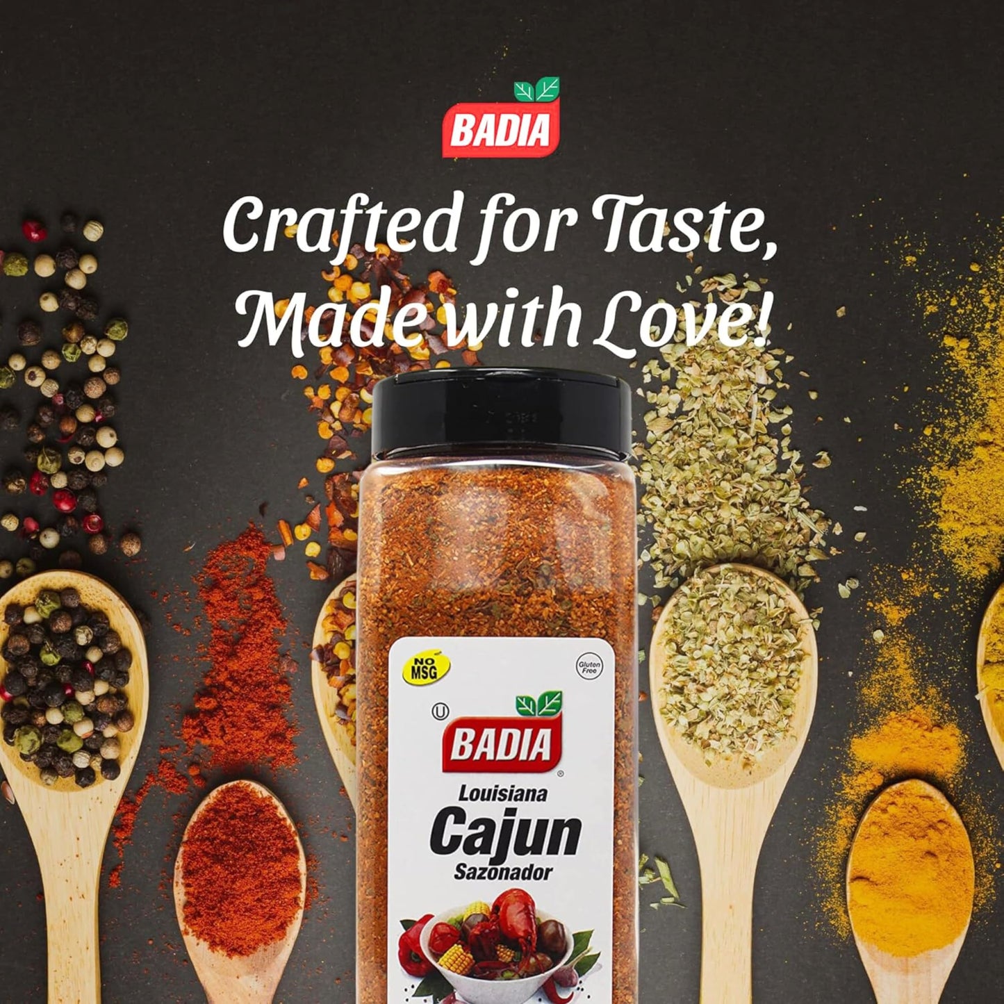 Badia Cajun Seasoning, 23 Ounce (Pack of 6)