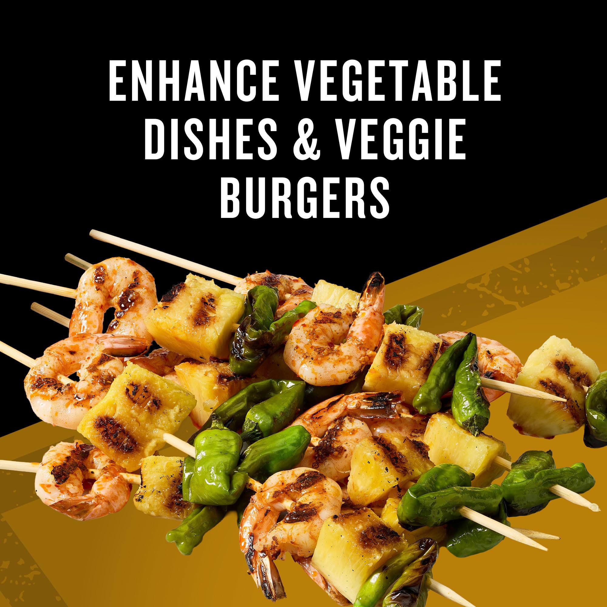 McCormick Grill Mates Vegetable Seasoning, 20 oz - One 20 Ounce Container Vegetable Seasoning Blend With Premium Blend of Spices, Perfect for Kabobs