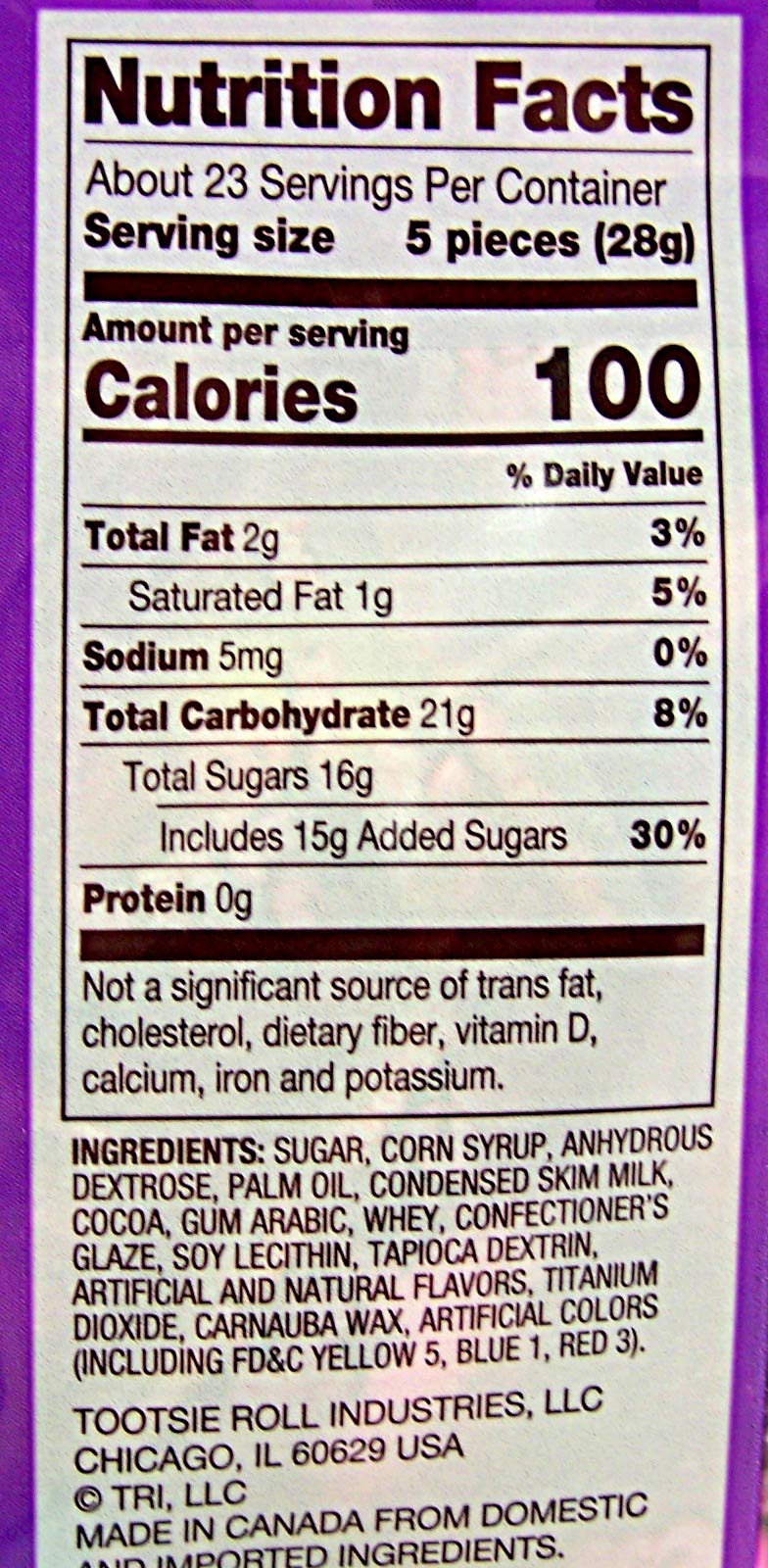 Tootsie Roll Candy Coated Eggs Shaped Wrapped (23 oz. Resealable Bag)