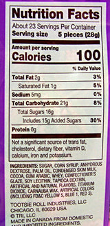 Tootsie Roll Candy Coated Eggs Shaped Wrapped (23 oz. Resealable Bag)