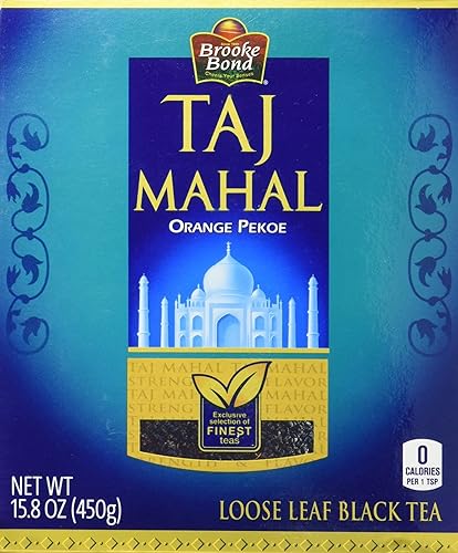 Brooke Bond Taj Mahal Orange Pekoe Black Tea, 450 Gram - SET OF 2