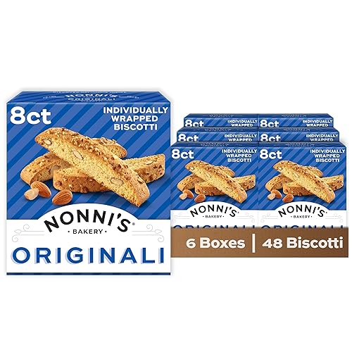 Nonni's Biscotti, Originali, 6 Boxes, 48 Biscotti Total