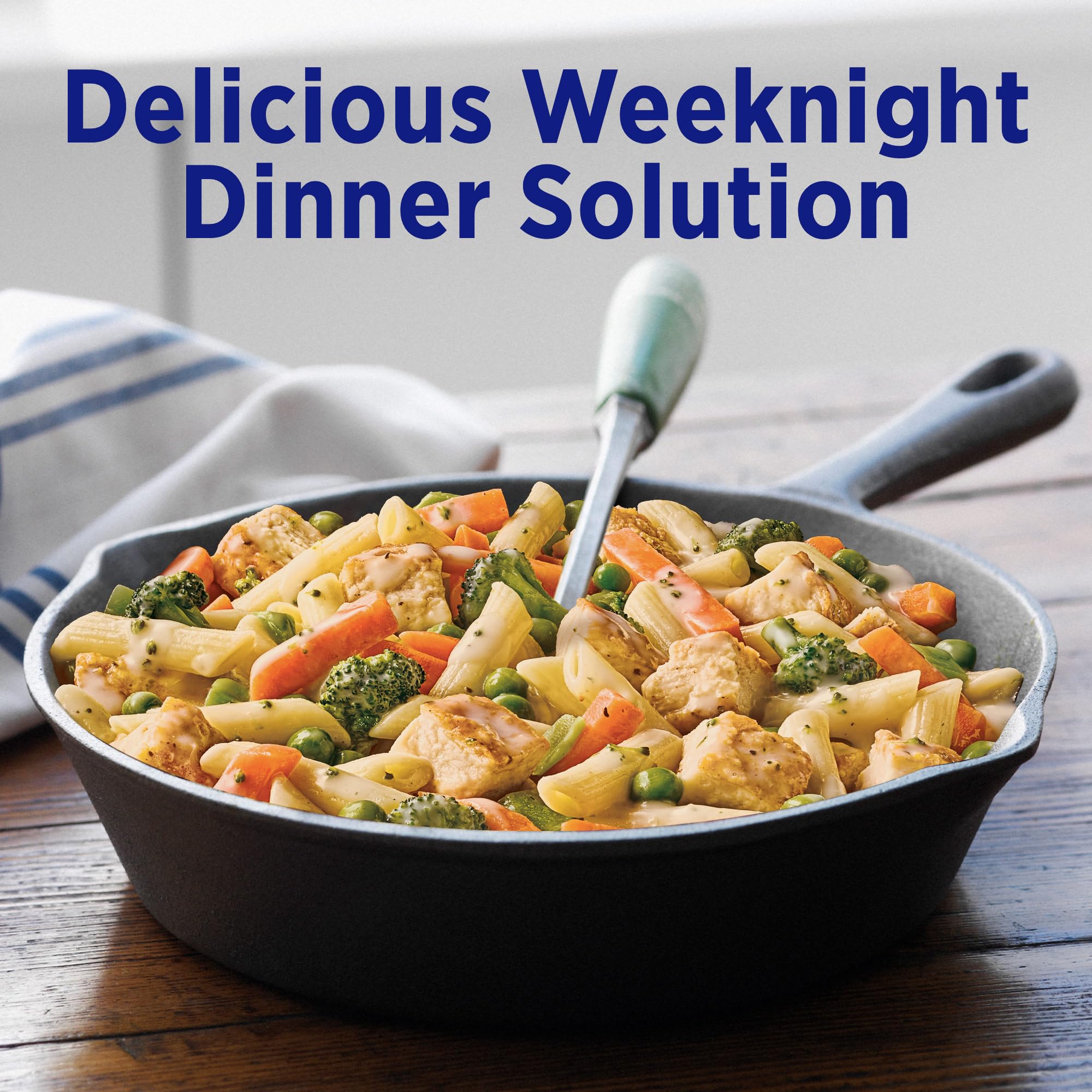 Birds Eye Voila! Alfredo Chicken Frozen Dinner, Easy-to-Prepare Meal, 1 CT
