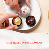 Raffaello Coconut Almond Pralines in Metal Tin Box 30 Individually Wrapped Treats, 10.6 oz