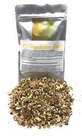 Dried Dandelion Root - Great Coffee Substitute Beverage - Enjoyed As Tea - 100% Dandelion Root (Taraxacum Officinale) - 2.11oz / 60g