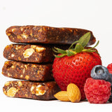 JONESBAR Organic Plant Based Protein Bars | Berries and Almonds | Fruit & Nut Bar, Kosher, Gluten Free, Breakfast Bars, School Snacks, Vegan Snack