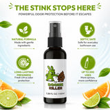 The Dookie Killer Pre-Poop Toilet Spray, 100ml Bathroom Odor Eliminator and Deodorizer - Essential Oil Air Freshener with Lemongrass and Eucalyptus
