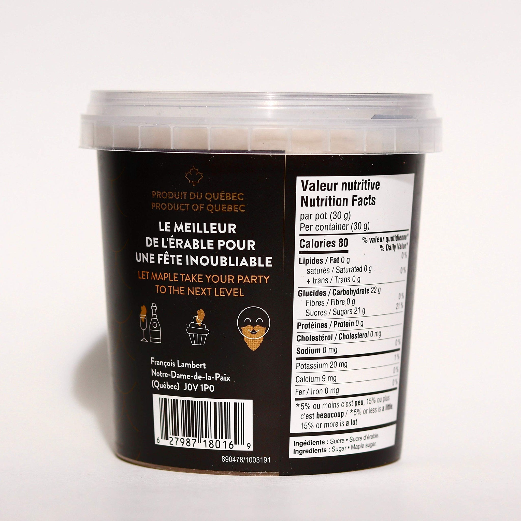 Maple Mini Cotton Candy Made from 100% Pure Maple Syrup - Perfect Maple Treat for Parties and Dessert Decoration Pack of 1