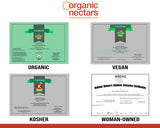Organic Nectars Raw Chocolate Bar 54% Cacao (12 pack of 1.4 oz.)