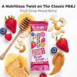 Perfect Bar Protein Bars, Fruit Crisp, Mixed Berry Nut Butter, Gluten Free, Made with Organic Honey, Peanut Butter, Cookie Dough Texture