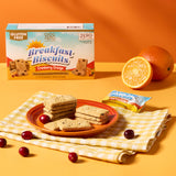 ChocZero Cranberry Orange Breakfast Biscuits, Sugar Free Breakfast Cookies, Gluten Free, No Sugar Alcohols, Keto, High Fiber, 30 Cookies