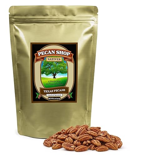 Pecans Unsalted Sprouted Organic Raw Pecan Shop 12 Ounce